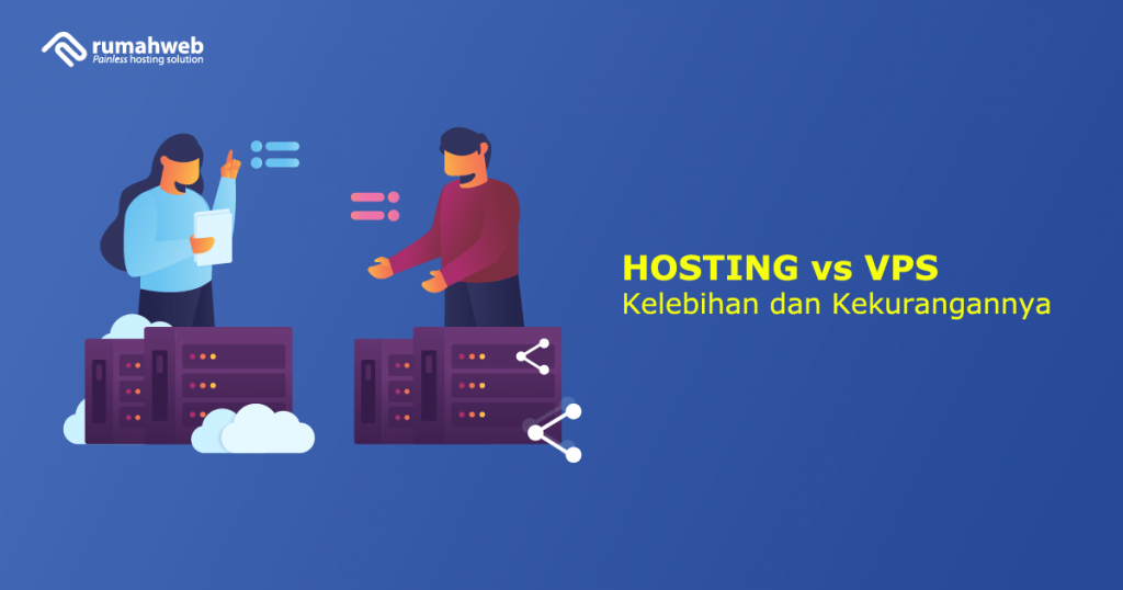 Banner - shared Hosting vs VPS - Kelebihan dan Kekurangannya