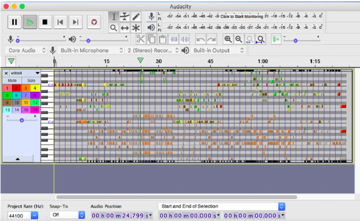 Audacity - aplikasi desain grafis gratis