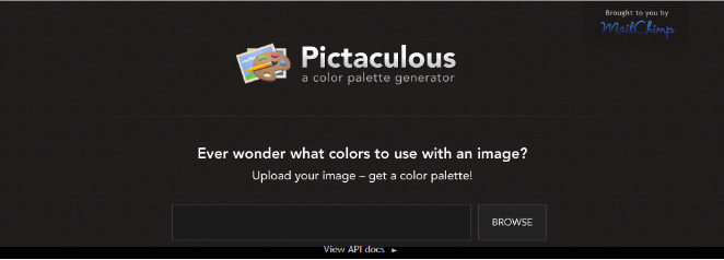 Pictaculous - web desain online
