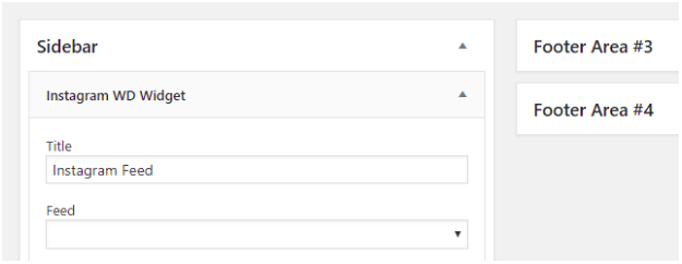 tampilan widget instagram di WordPress