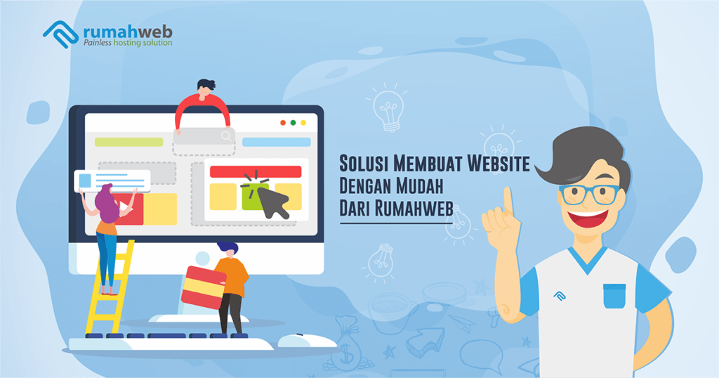Website Builder, Solusi Membuat website Dengan Mudah Dari Rumahweb