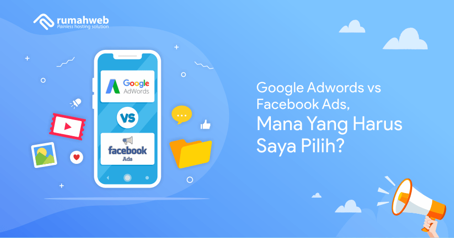 banner artikel - Google Ads vs Facebook Ads mana yang harus saya pilih.