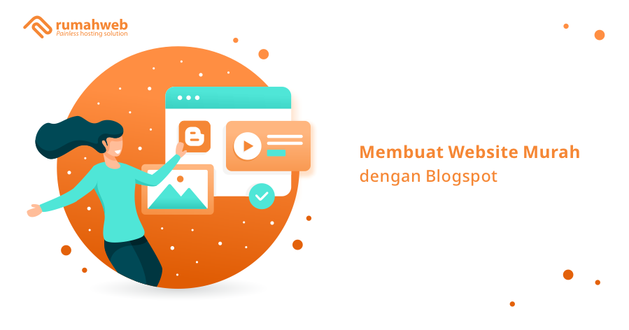 banner blog - membuat website murah dengan blogspot