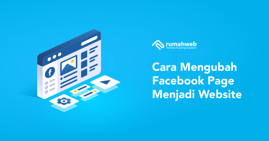 banner artikel - Cara Mengubah Facebook Page Menjadi Website