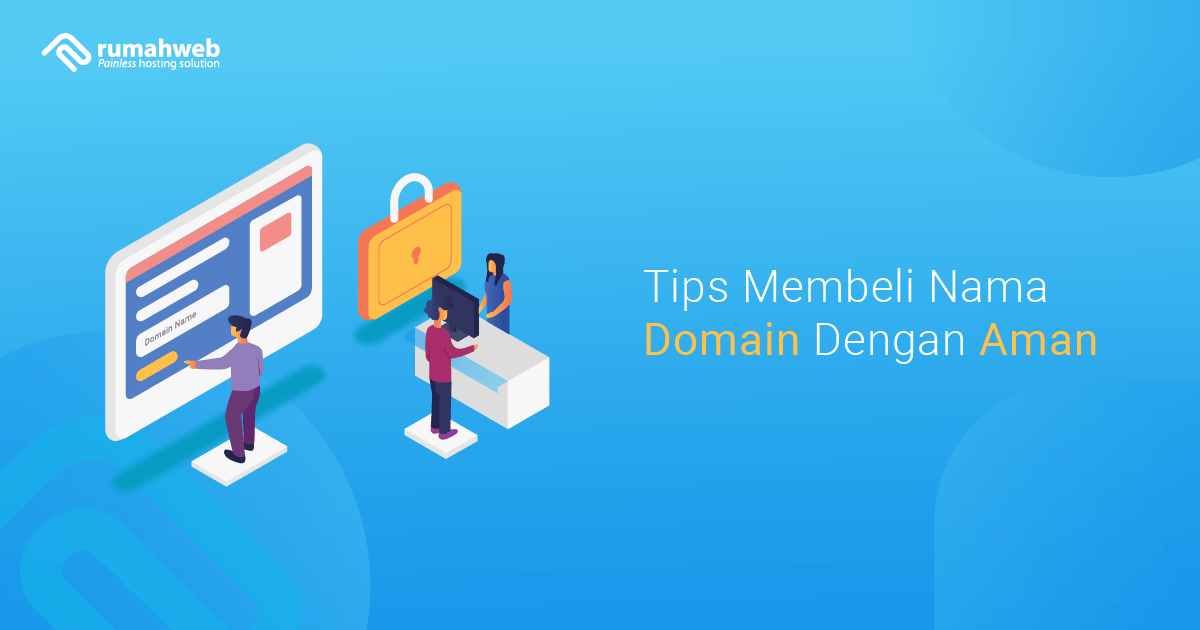 banner blog - Tips Membeli Nama Domain dengan Aman