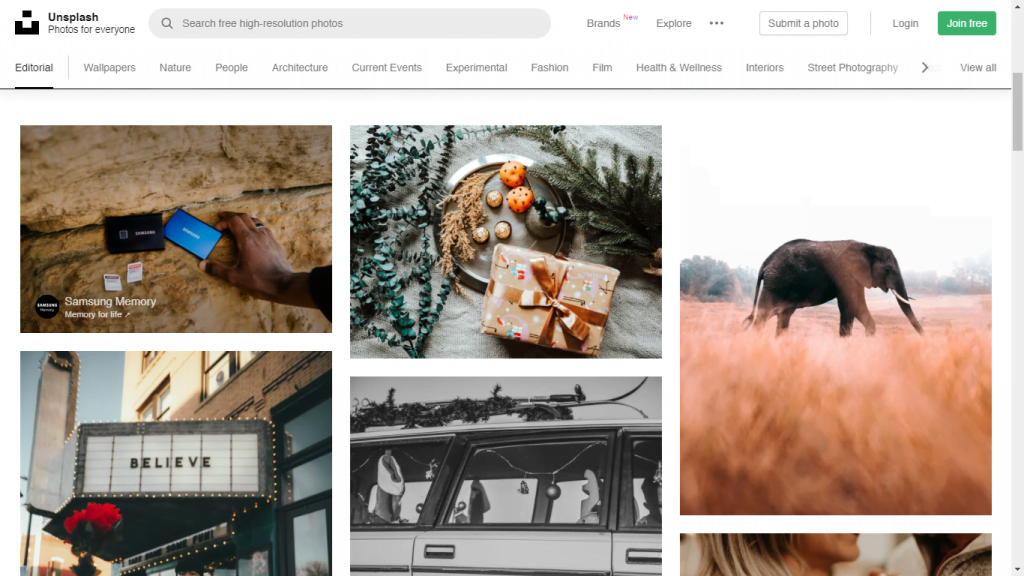 Unsplash - Rekomendasi Situs Photo Stock Gratis