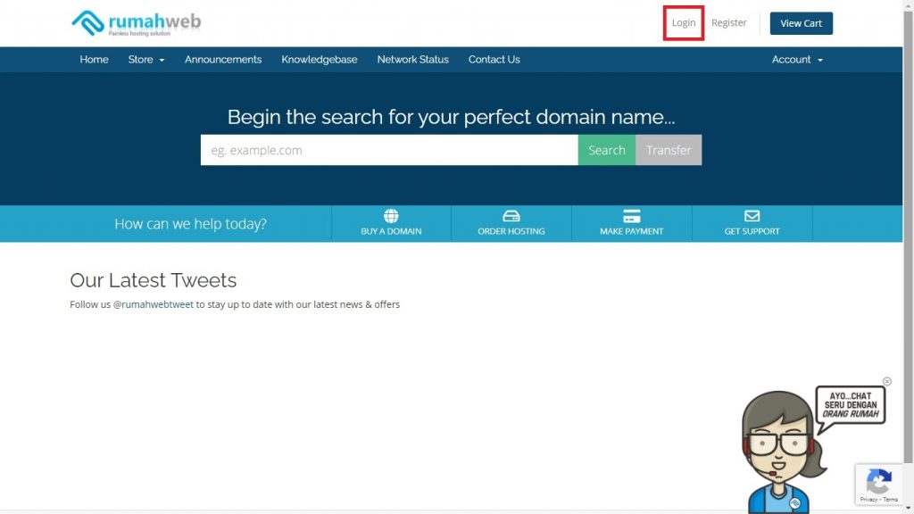image 2 - Cara Cek Masa Aktif Domain di Rumahweb