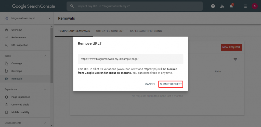 image 8 - submit request delete url