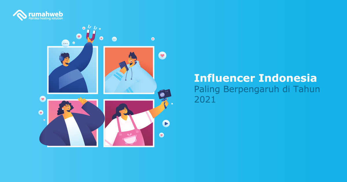 opengraph Influencer Indonesia Paling Berpengaruh di Tahun 2021