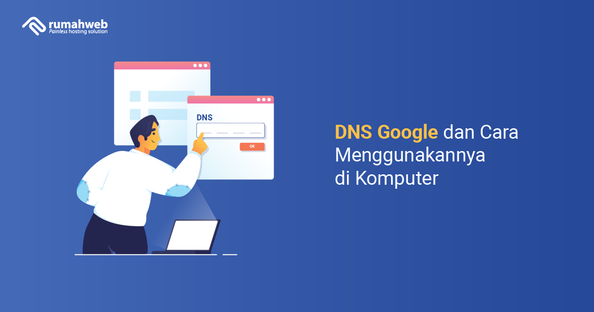 Banner Artikel - DNS Google dan Cara Menggunakannya di Komputer