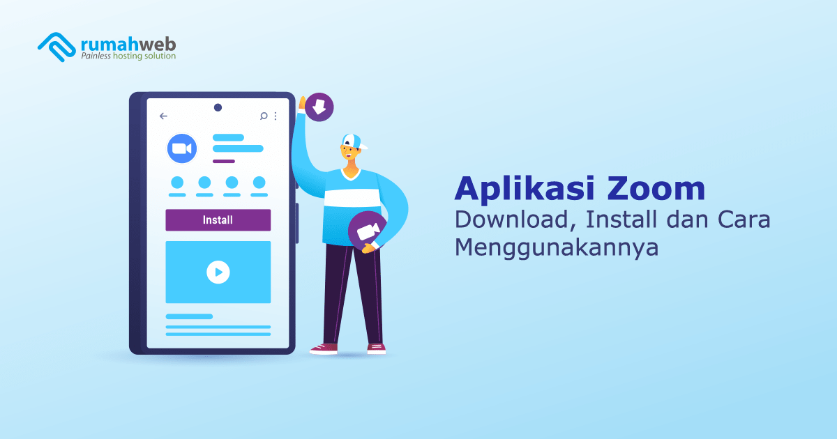 banner blog - Cara Download dan Install Aplikasi Zoom