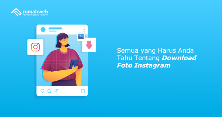 banner - cara Download Foto dan story Instagram