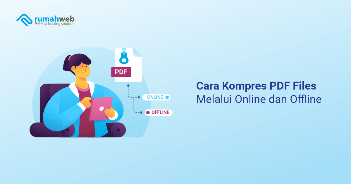 banner blog - Cara Kompres PDF Files melalui Online dan Offline