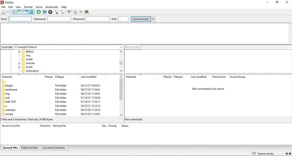 Langkah 2. Cara menggunakan SFTP adalah
