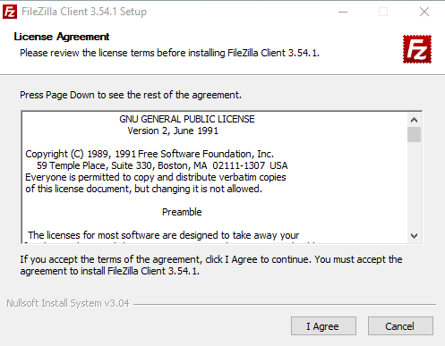 Cara install filezilla image 1