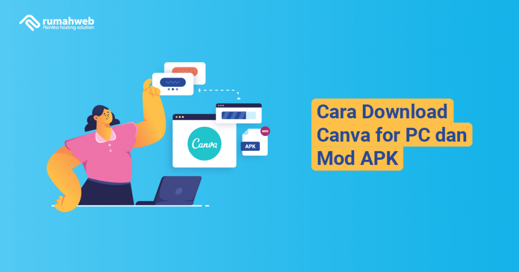 Banner - Cara Download Canva for PC dan Mod APK