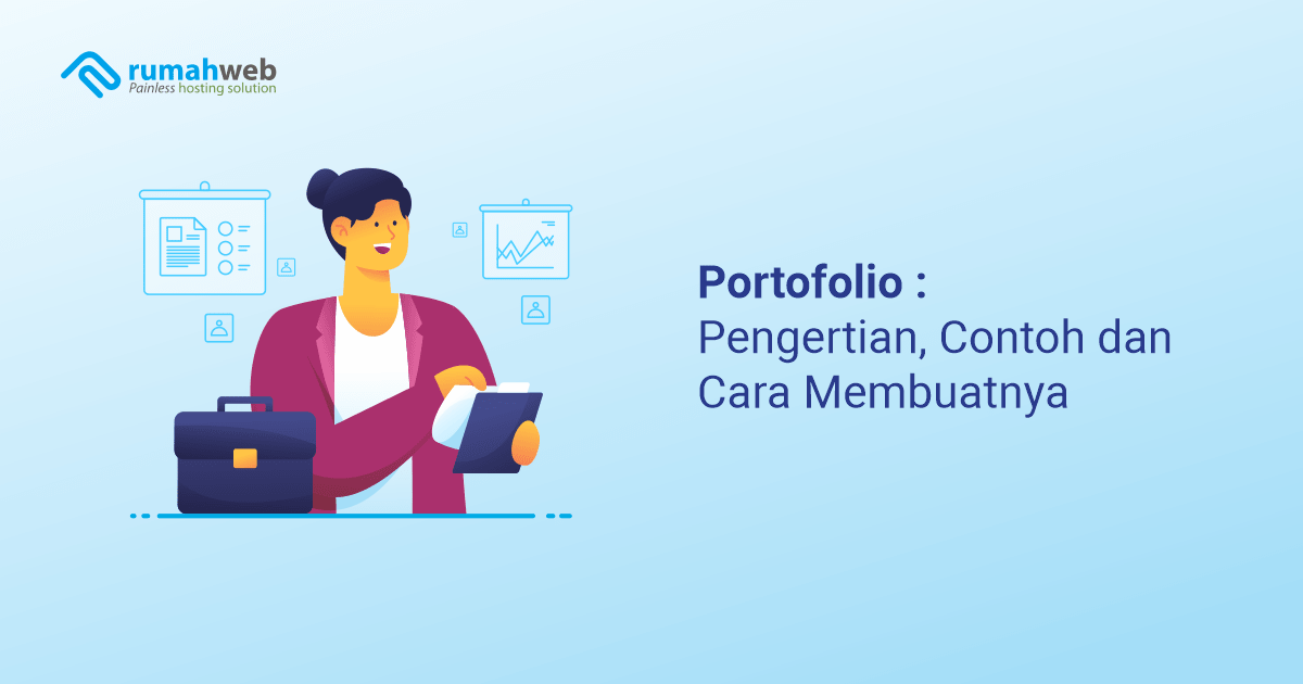 banner blog - Portofolio adalah : Pengertian, Contoh dan Cara Membuatnya