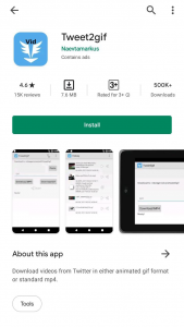 Tweet2gif - Twitter Video Downloader