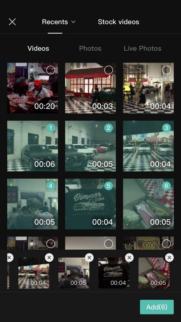 Cara Mengedit Video di CapCut - Masukan video yang akan di edit