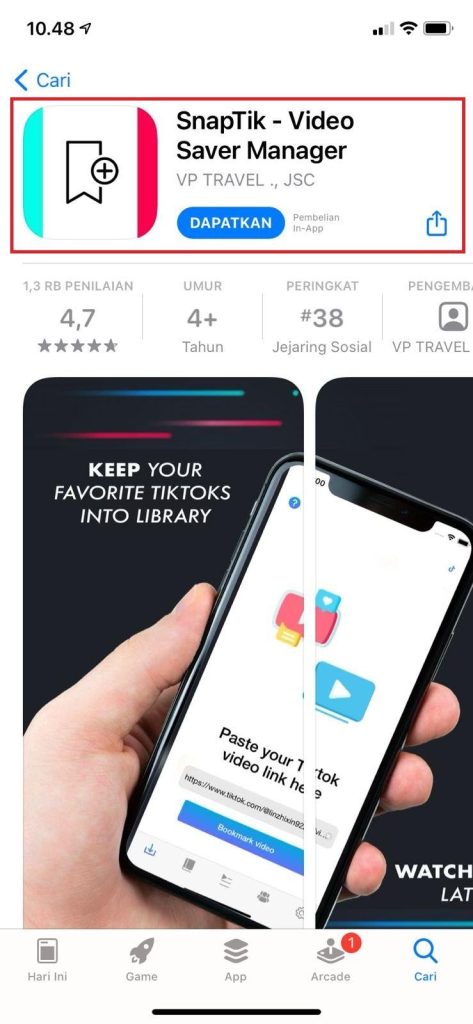 SnapTik Video Saver Manager