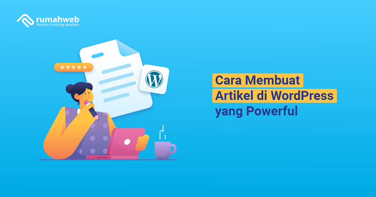 banner artikel - Cara Membuat Artikel di WordPress yang Powerful