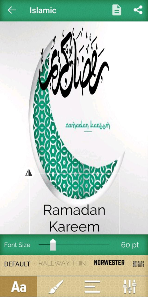 Desain Kartu Ucapan Lebaran
