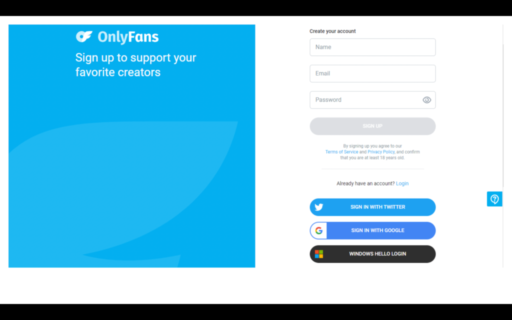 Cara Daftar OnlyFans