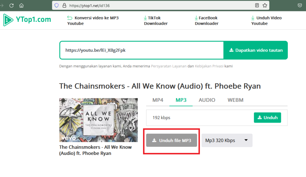 Unduh File MP3