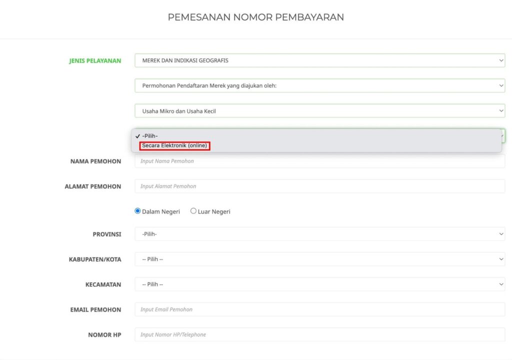 Secara Elektronik di Haki adalah
