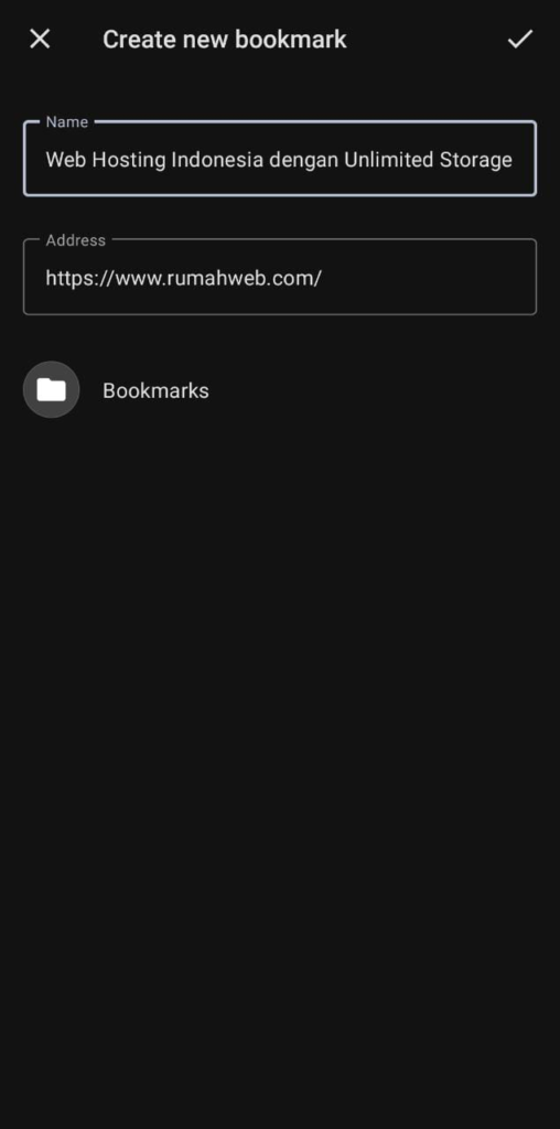 opera bookmarks information