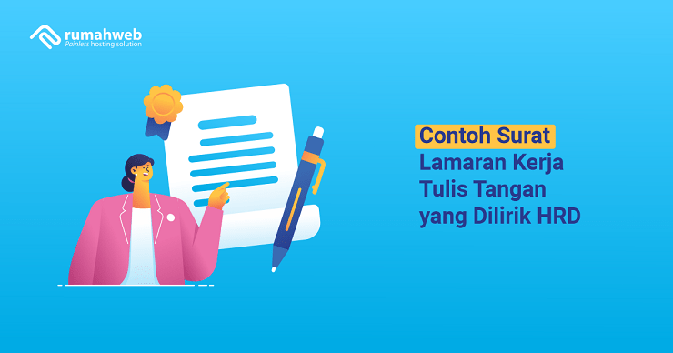 banner artikel - Contoh Surat Lamaran Kerja Tulis Tangan yang Dilirik HRD