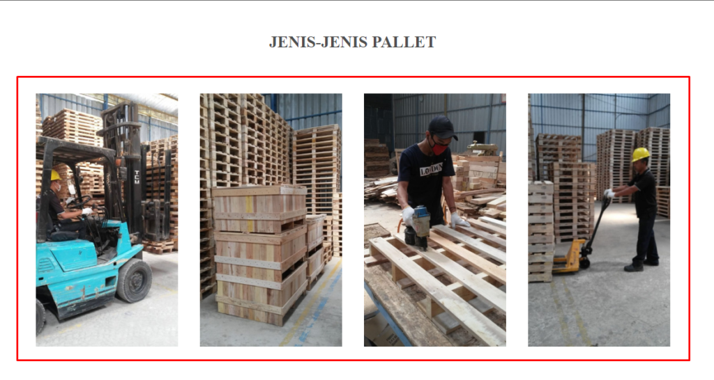contoh lain konten gambar produk untuk jasa pembuatan website