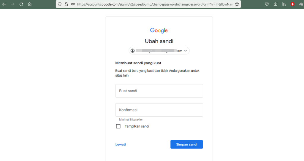 cara memulihkan akun google