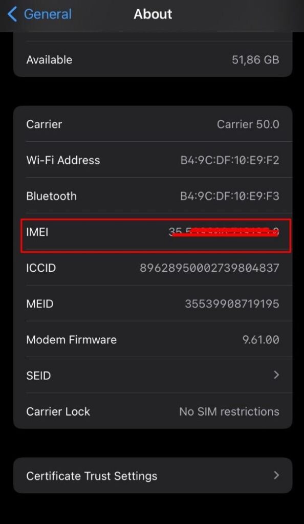 informasi imei