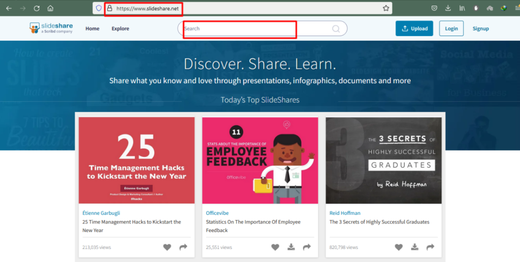 halaman slideshare