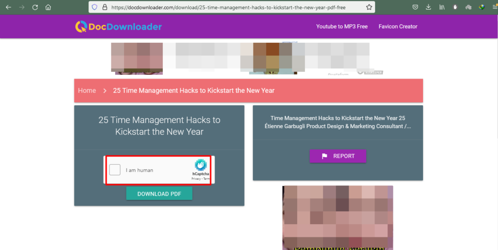 mengisi captcha