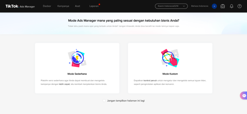 Cara iklan di TikTok