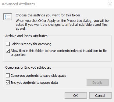 cara mengunci folder pakai enkripsi