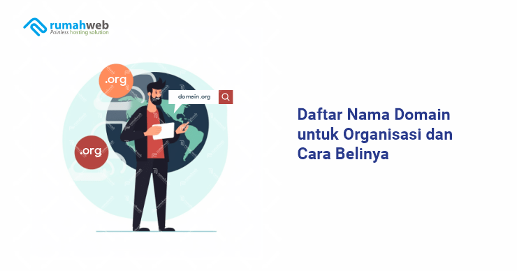 banner artikel - Daftar Nama Domain untuk Organisasi Adalah dan Cara Belinya