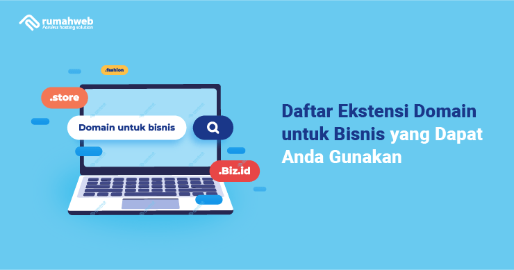 Banner Artikel - Daftar Ekstensi Domain untuk Bisnis