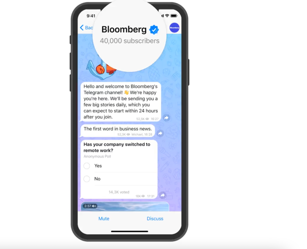 Contoh Broadcast Telegram