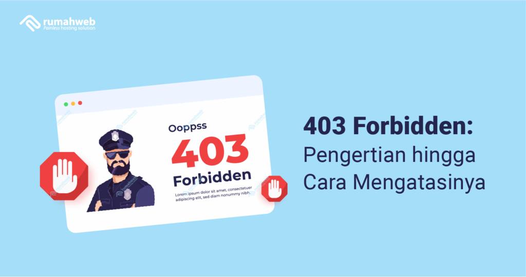Banner - 403 Forbidden artinya adalah