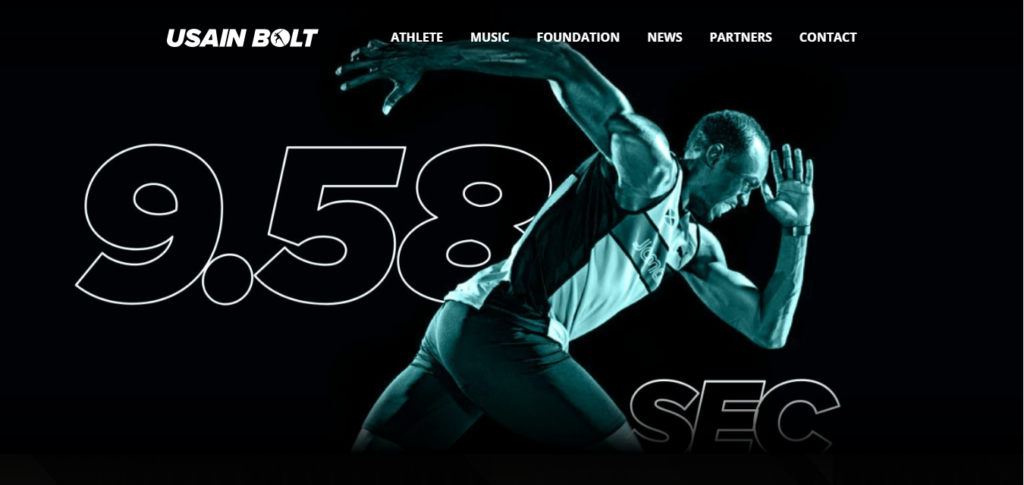 Usain Bolt - wordpress
