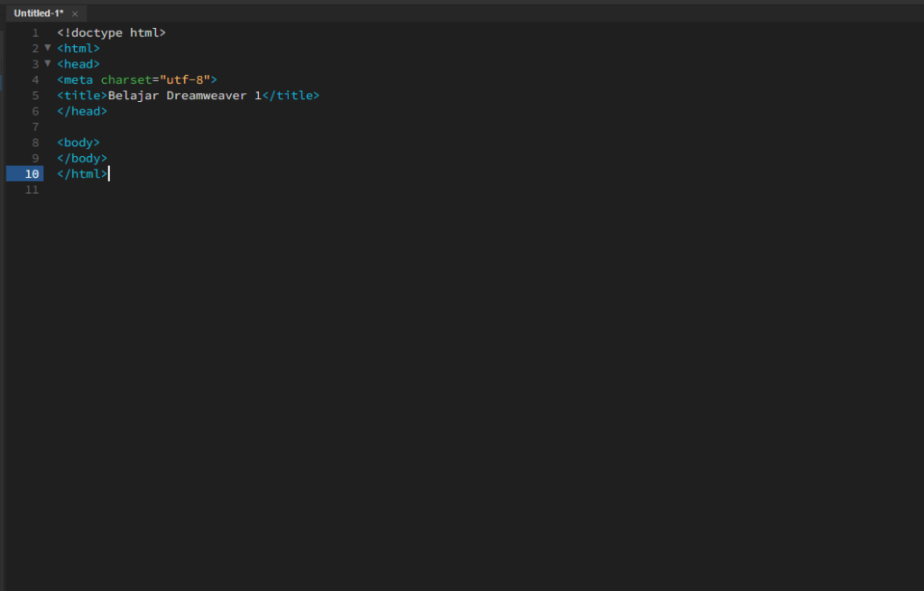 script html sederhana - apa itu dreamweaver