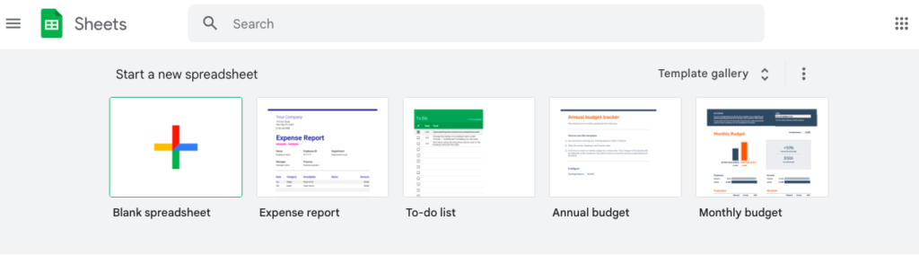 cara menggunakan Google Spreadsheet adalah