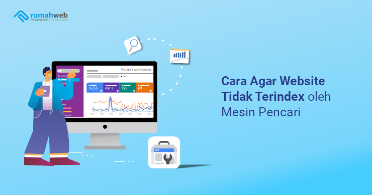 banner - cara agar website tidak terindex