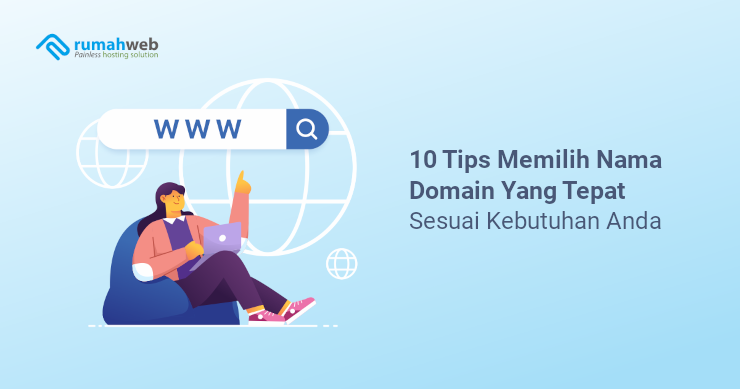 banner - tips memilih nama domain