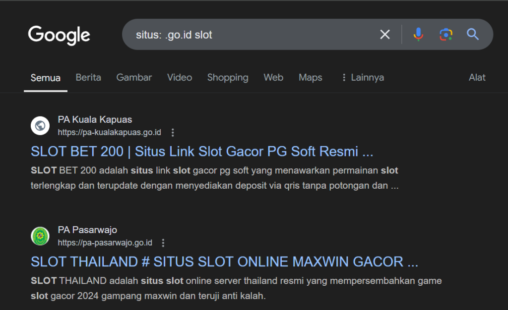 contoh korban hack judi online