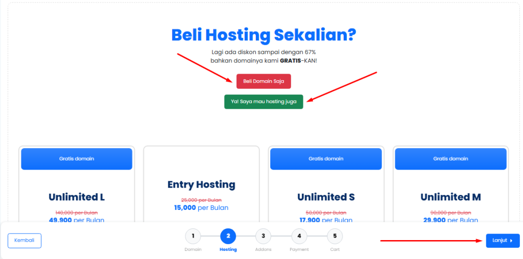 beli hosting