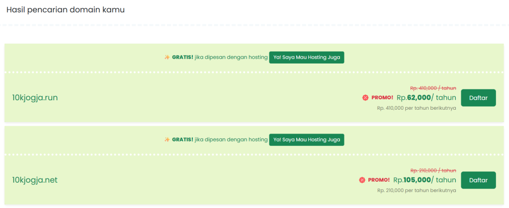 beli domain .run di Rumahweb